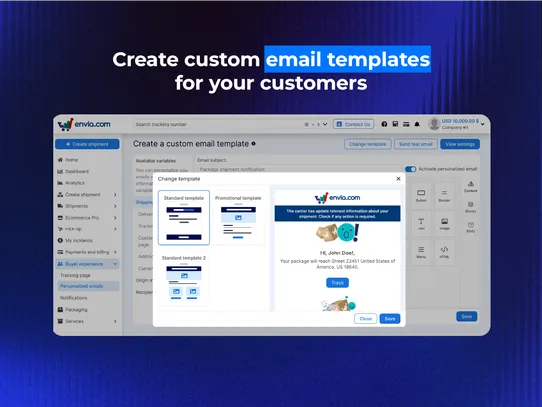 Envia Shipping Solution screenshot