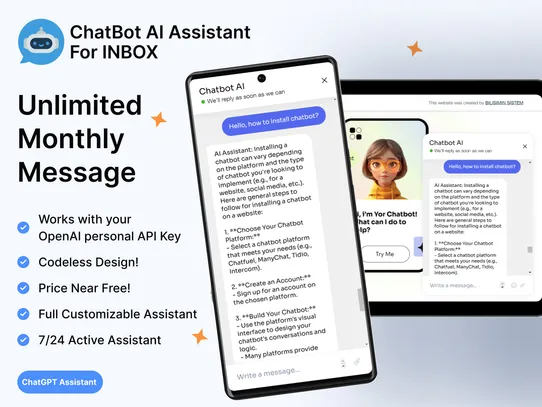 ChatBot AI Assistant For INBOX screenshot