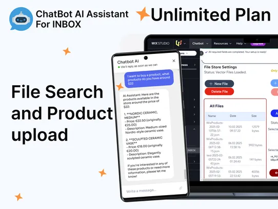 ChatBot AI Assistant For INBOX screenshot