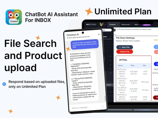 ChatBot AI Assistant For INBOX screenshot