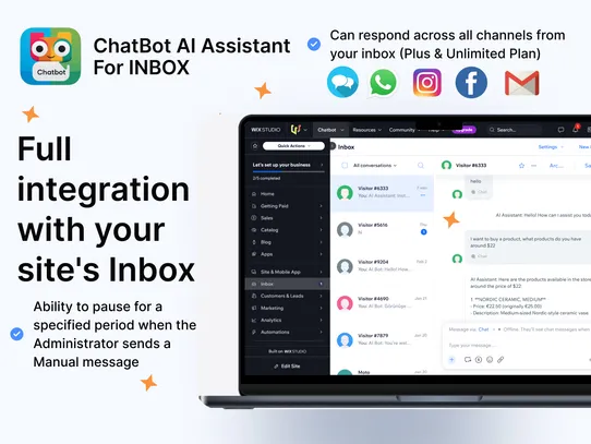 ChatBot AI Assistant For INBOX screenshot