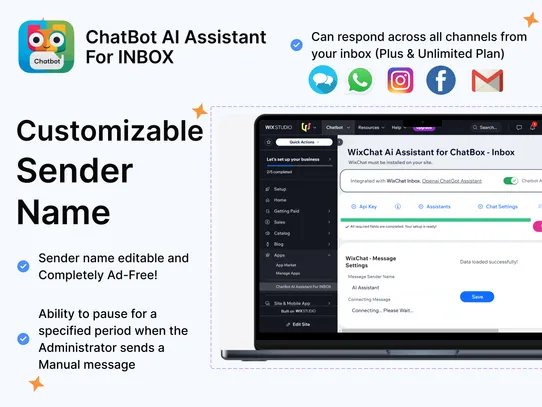 ChatBot AI Assistant For INBOX screenshot