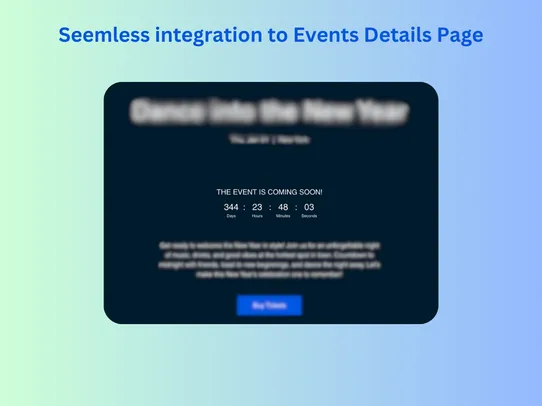 Event Countdown Plugin screenshot