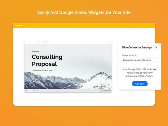 Google Slides Connector screenshot