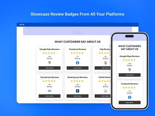 Review Badges screenshot