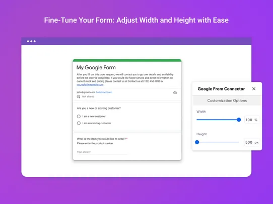 Google Forms screenshot