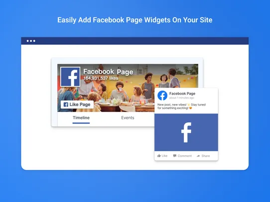 Facebook Page screenshot