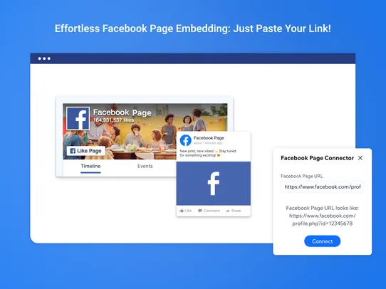 Facebook Page screenshot