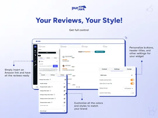Amazon Reviews Importer screenshot