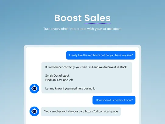 Conversion Booster Chat AI screenshot