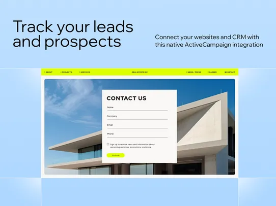 ActiveCampaign Integration screenshot