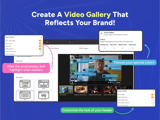 Video Gallery screenshot