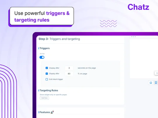 WhatsApp &amp; Chat Buttons: Chatz screenshot