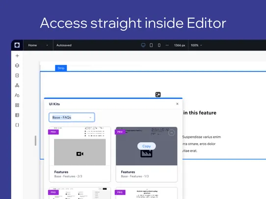 UI Kits screenshot
