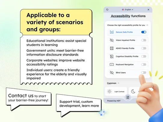 Enable Accessibility screenshot