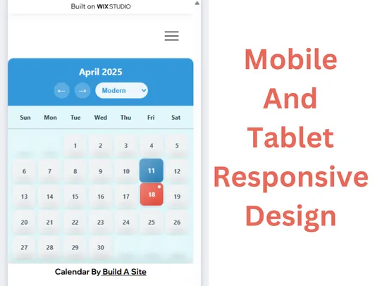 3D Calendar - Date and Holiday screenshot
