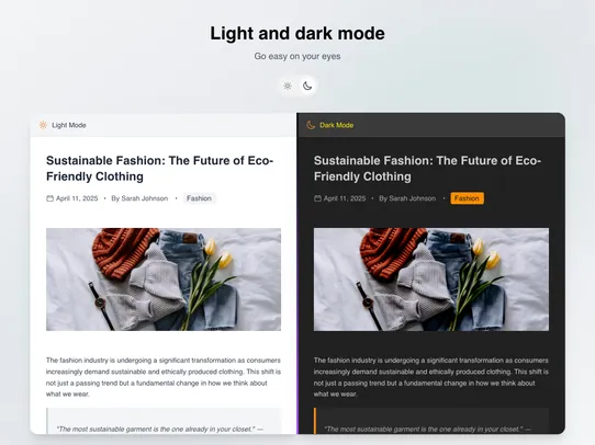 Orwell - AI Blogging screenshot