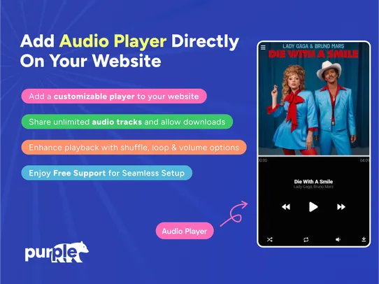 Audio Player screenshot