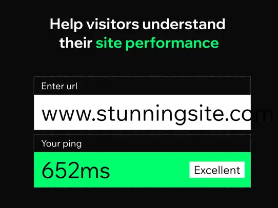 SEO Ping Checker Widget screenshot