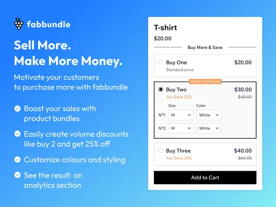 Fab Bundle Volume Discount screenshot
