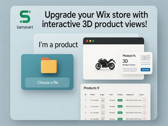 3D Product Viewer screenshot