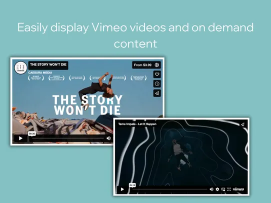 Vimeo Videos screenshot