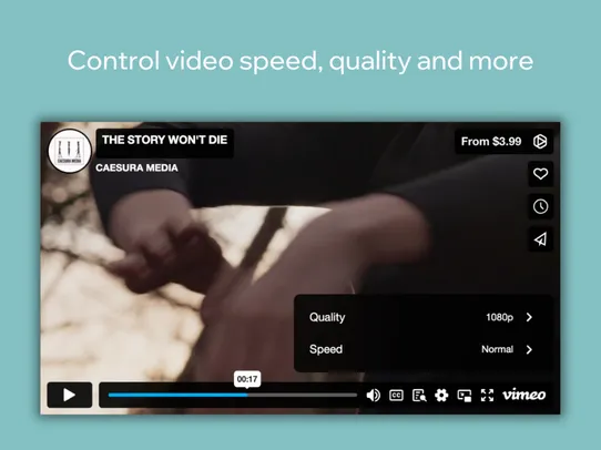 Vimeo Videos screenshot