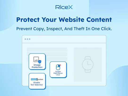 RiceX - Disable Right Click screenshot