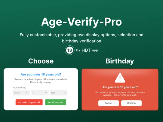 Age Verify Pro screenshot