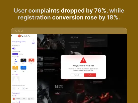 Age Verify Pro screenshot