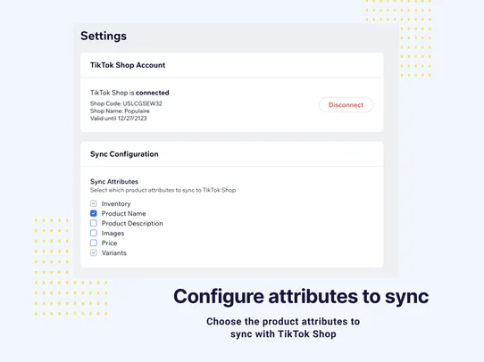 Ownbase: Sync TikTok Shop screenshot