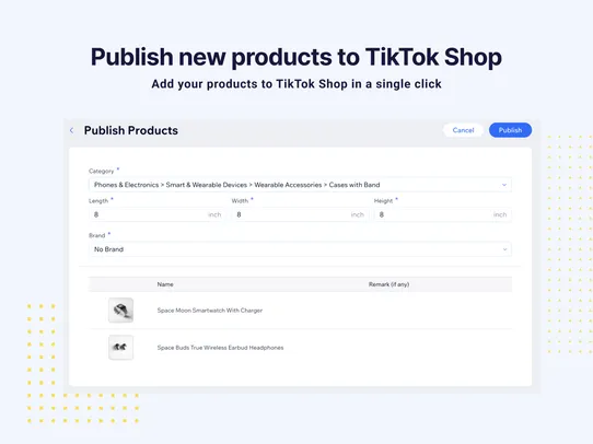 Ownbase: Sync TikTok Shop screenshot