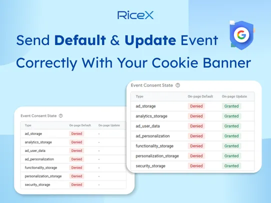 GCM V2 for Cookie Banner screenshot