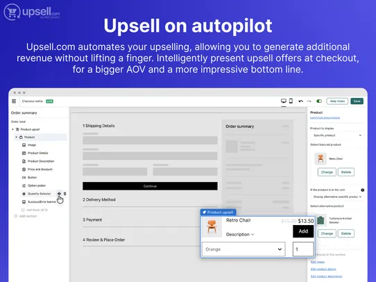 Upsell.com ex ReConvert screenshot
