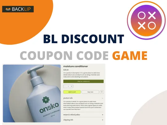 BL Discount Coupon Code Game screenshot