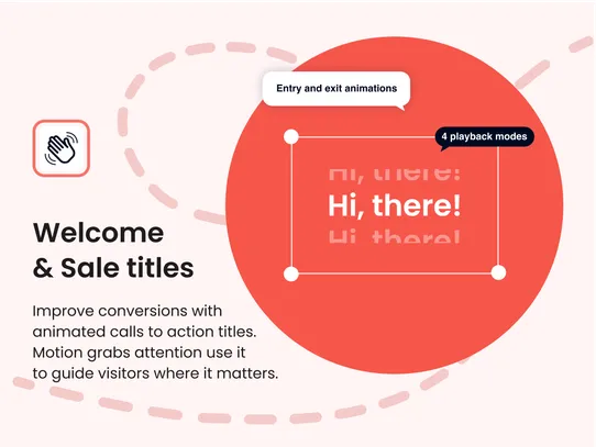 Impressive Interactive Section screenshot