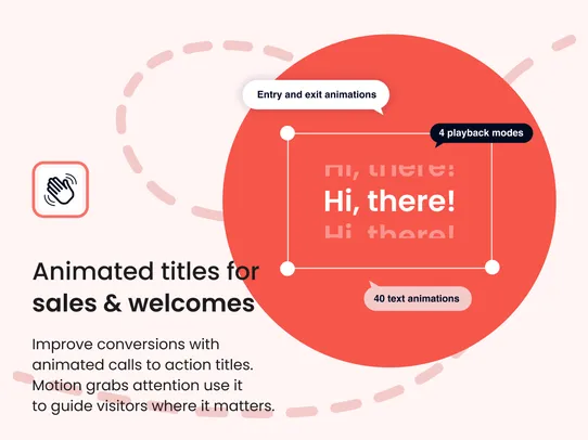 Text Hero Motion screenshot
