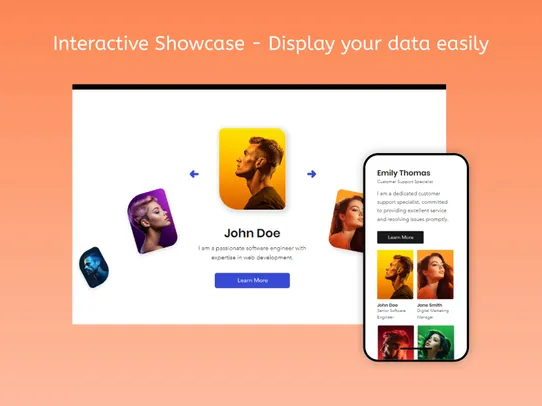 Interactive Showcase screenshot