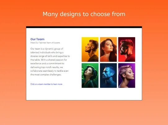 Interactive Showcase screenshot