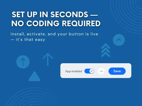 Scroll to Top Button screenshot