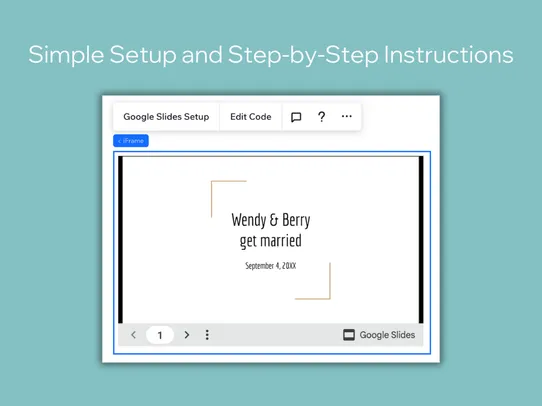 Google Slides Showcase screenshot