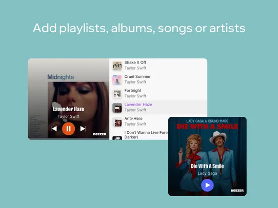 Deezer Music screenshot