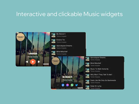 Deezer Music screenshot