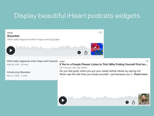 iHeartRadio Podcasts screenshot