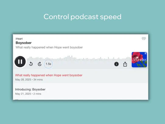 iHeartRadio Podcasts screenshot