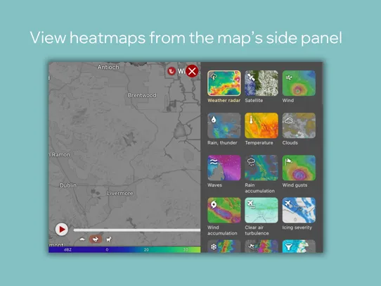 Weather Forecast and Maps screenshot