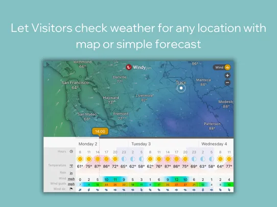 Weather Forecast and Maps screenshot