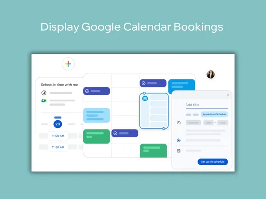 Google Calendar Bookings screenshot