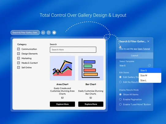 Search &amp; Filter Gallery screenshot
