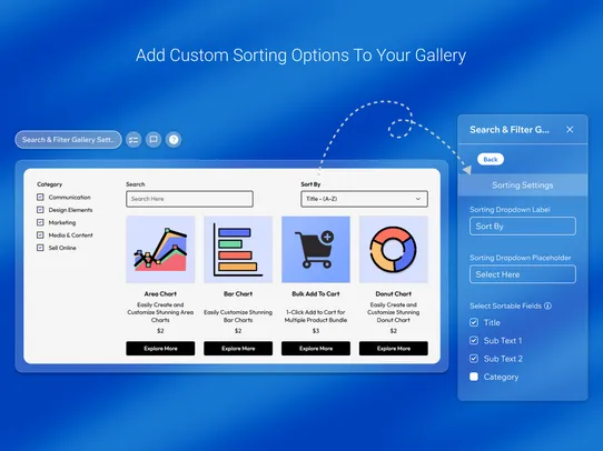 Search &amp; Filter Gallery screenshot